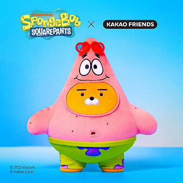 SpongeBobXFriends Plush Ryan - Authentic Kakao Friends from Korea | Koolseoul