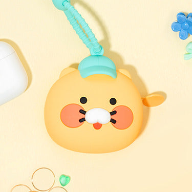 Silicone Pouch Chunsik Hat(MINT) - Authentic Kakao Friends from Korea | Koolseoul
