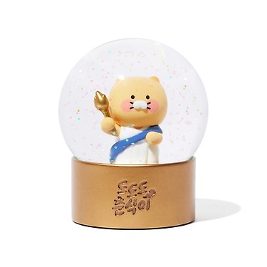 Chunsik Chunsik Snow Globe - Korean kawaii Kakao Friends | Koolseoul