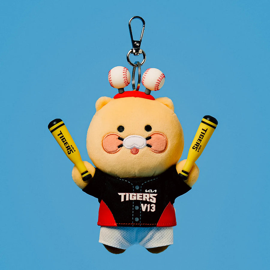Plush Keychain KIA Tigers V13 Winning Fairy Chunsik - Kakao Friends