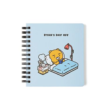 Mini Notebook Ryan Stationery - Authentic Kakao Friends from Korea | Koolseoul