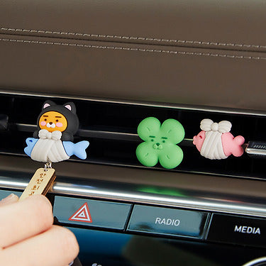 Figurine Ryan Car Accessory - Korean kawaii Kakao Friends | Koolseoul