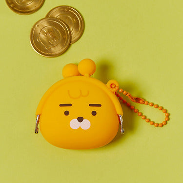 Silicone MiniPochette Ryan Pouch - Official Kakao Friends merchandise | Koolseoul