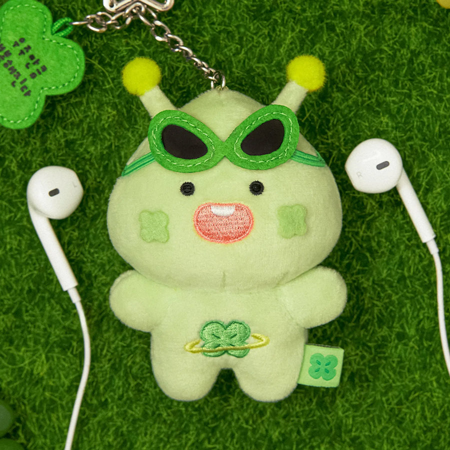 Plush Keychain Lucky Delivery Alien Little Apeach - Kakao Friends