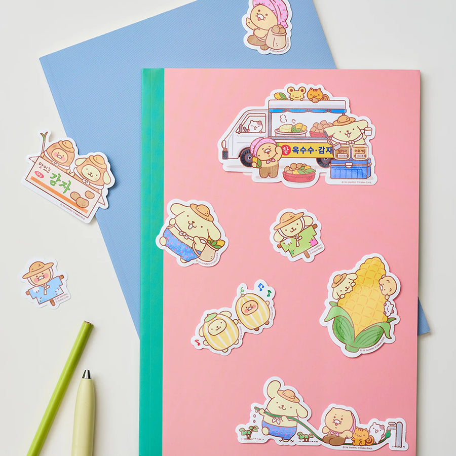 Deco Stickers Pompompurin X Friends Deco - Kakao Friends