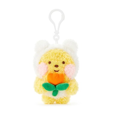 Keychain Plush Muzi - Official Kakao Friends merchandise | Koolseoul