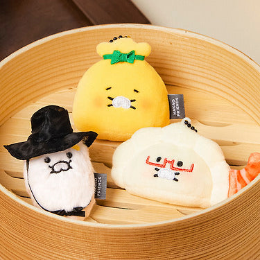 Keychain Plush 3P Set Chunsik - Authentic Kakao Friends from Korea | Koolseoul