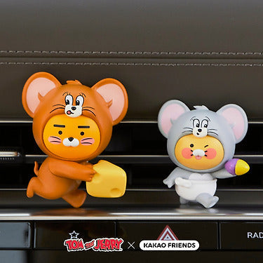 Kakao Friends - Xfriends エアフレッシュナー ライアン＆チュンシク