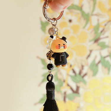 Chunsik Figurine Keychain - Official Kakao Friends merchandise | Koolseoul