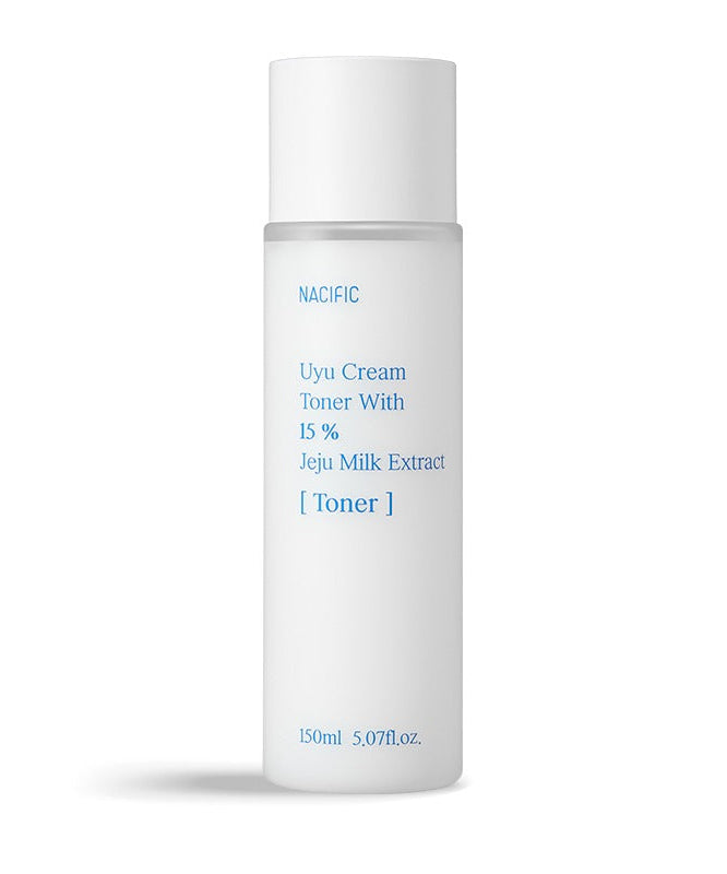 NACIFIC Uyu Cream Toner 150ml bottle with Jeju milk extract