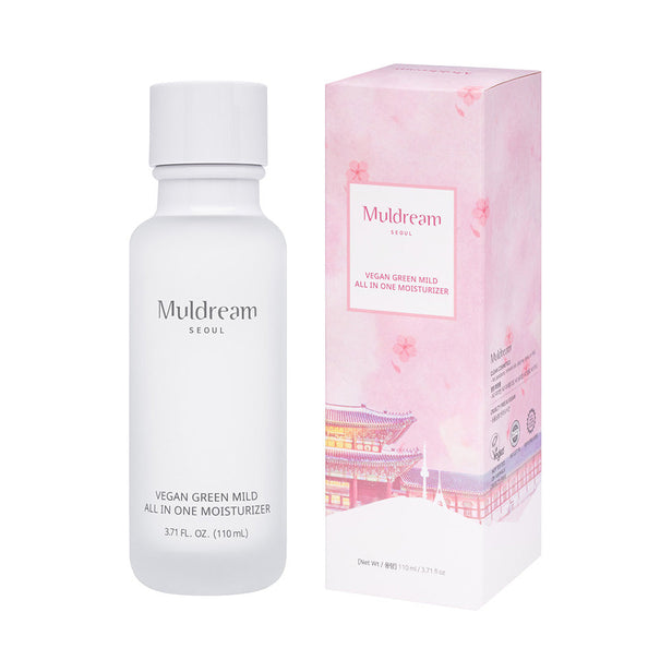 MULDREAM Vegan Green Mild All In One Moisturizer 110ml available on Koolseoul.com, your Korean Eshop from Seoul !