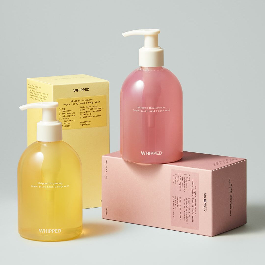 WHIPPED Yujamong Vegan Juicy Hand & Body Wash 290ml | Kool Seoul