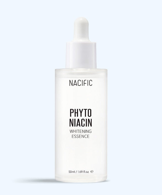 NACIFIC Phyto Niacin Whitening Essence bottle for radiant and hydrated skin with niacinamide and patented whitening ingredient.