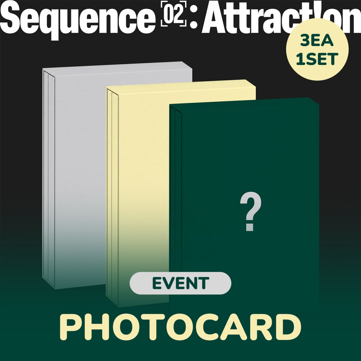 AND2BLE AND2BLE - Sequence 02: Attraction - Mini Album (Observe/Attraction/Archive Ver.)