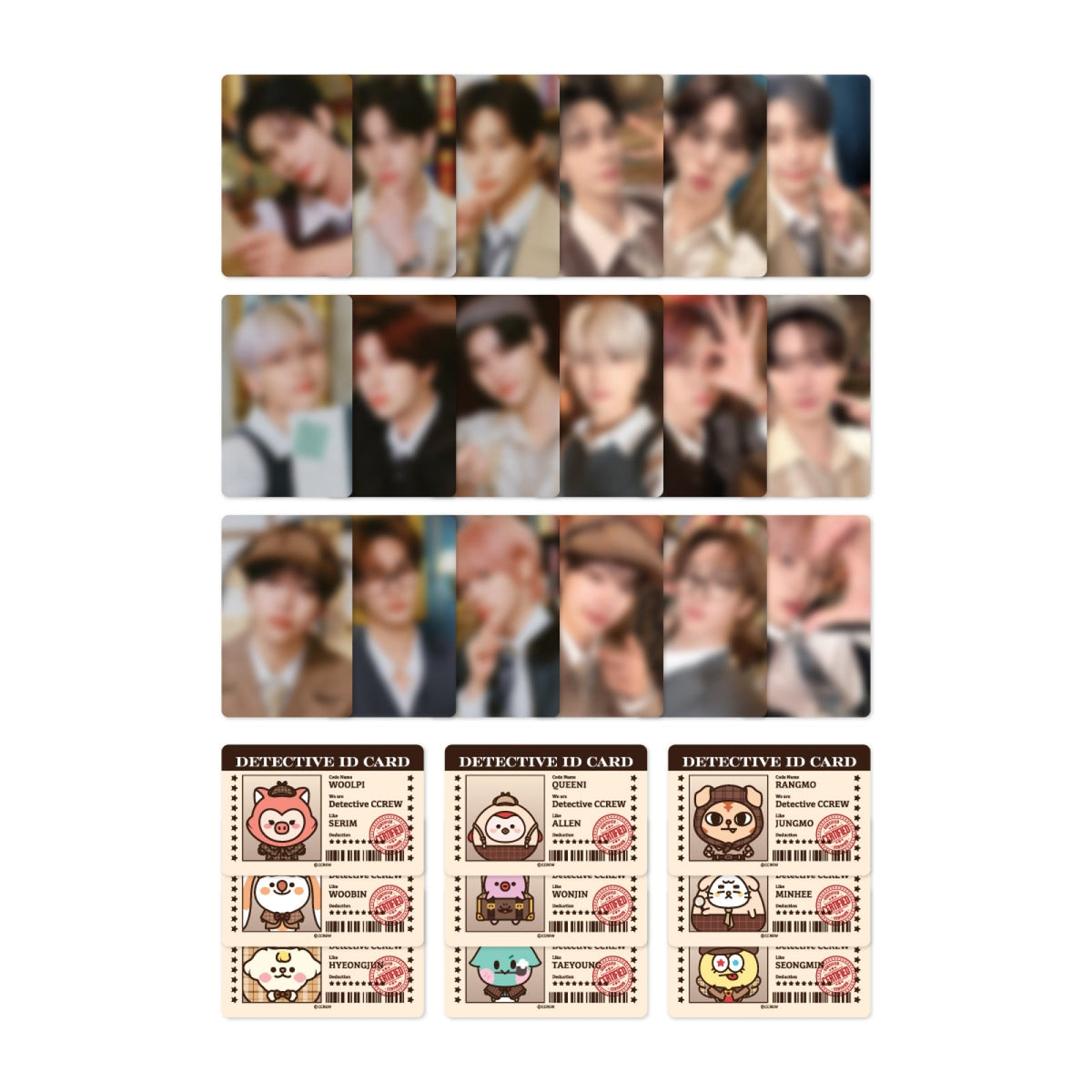CRAVITY CRAVITY - Detective Ccrew Random Photocard Pack - Official MD
