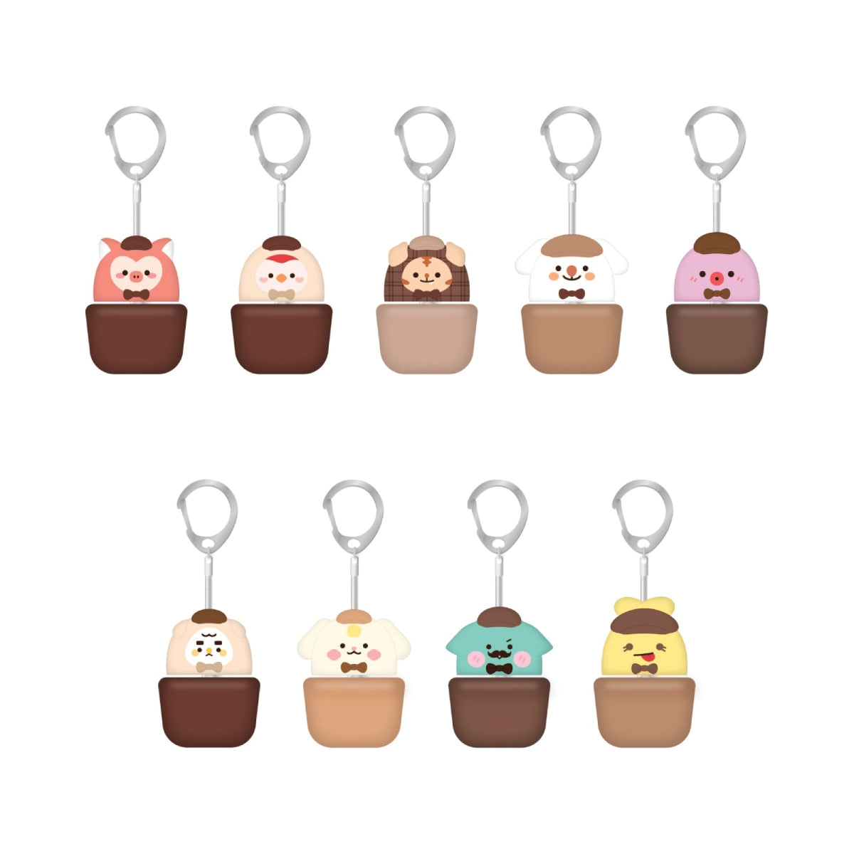 CRAVITY CRAVITY - CCREW Random Keycap Keyring - Detective CCREW Pop-Up MD