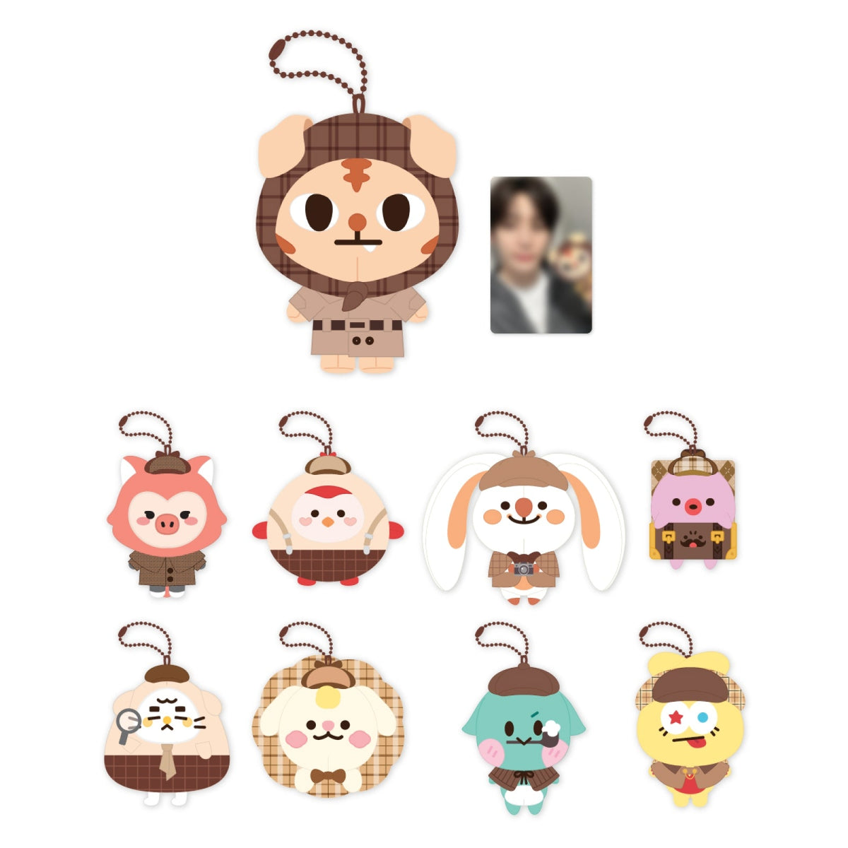 CRAVITY CRAVITY - Detective CCREW Character Doll Keyring - MD
