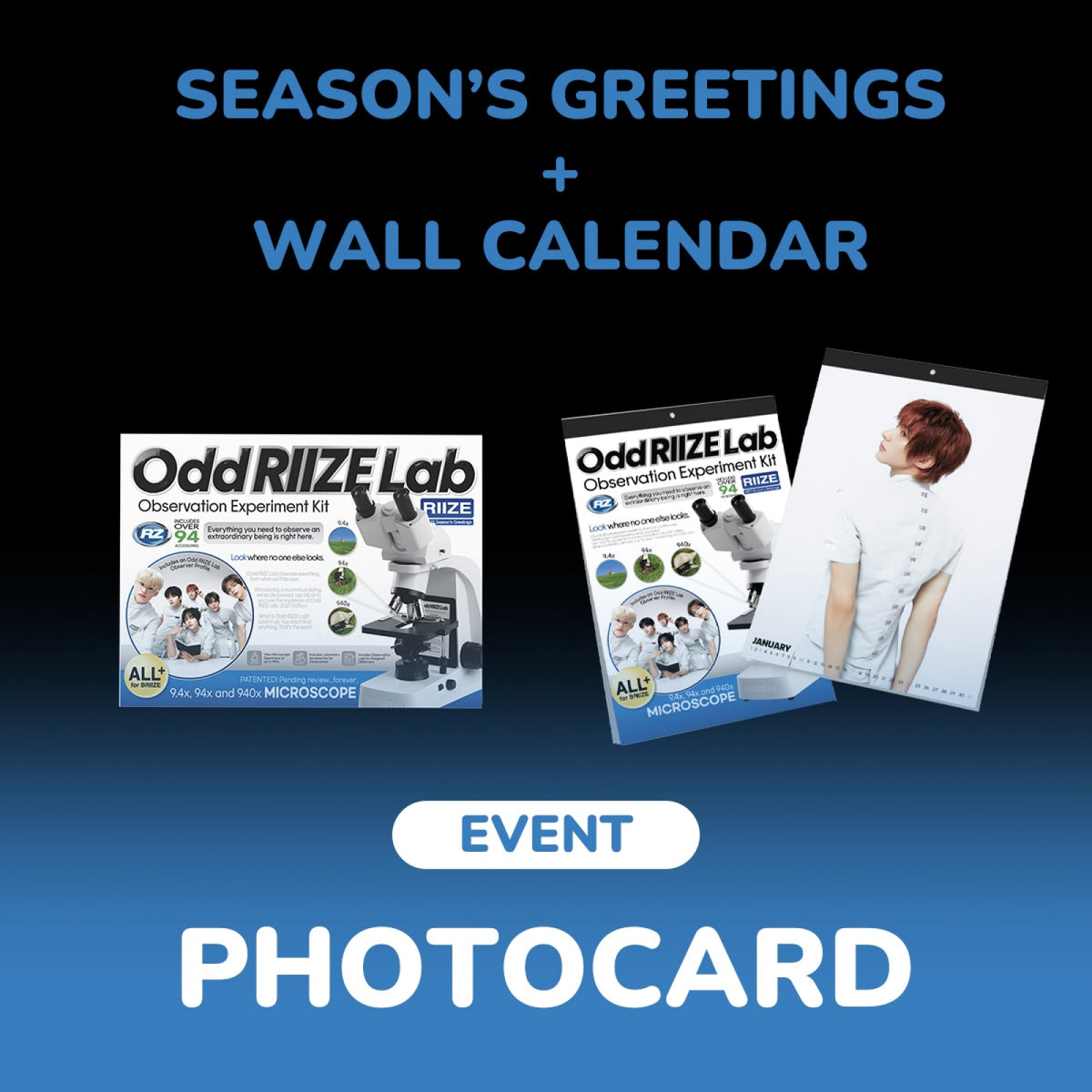 RIIZE RIIZE - 2027 Season's Greetings + Wall Calendar - Set