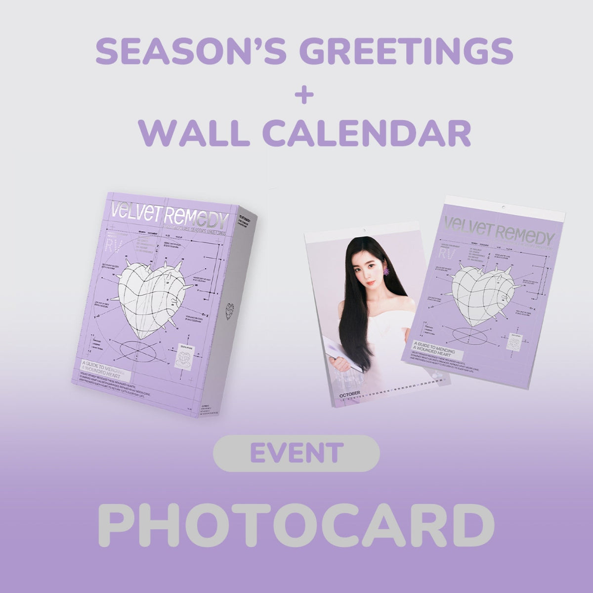 Red Velvet Red Velvet - 2027 Season's Greetings + Wall Calendar - Set Event