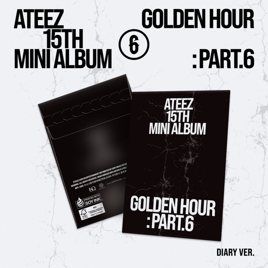 ATEEZ - GOLDEN HOUR : Part.6 - Diary Ver. - Mini Album (POCAALBUM)