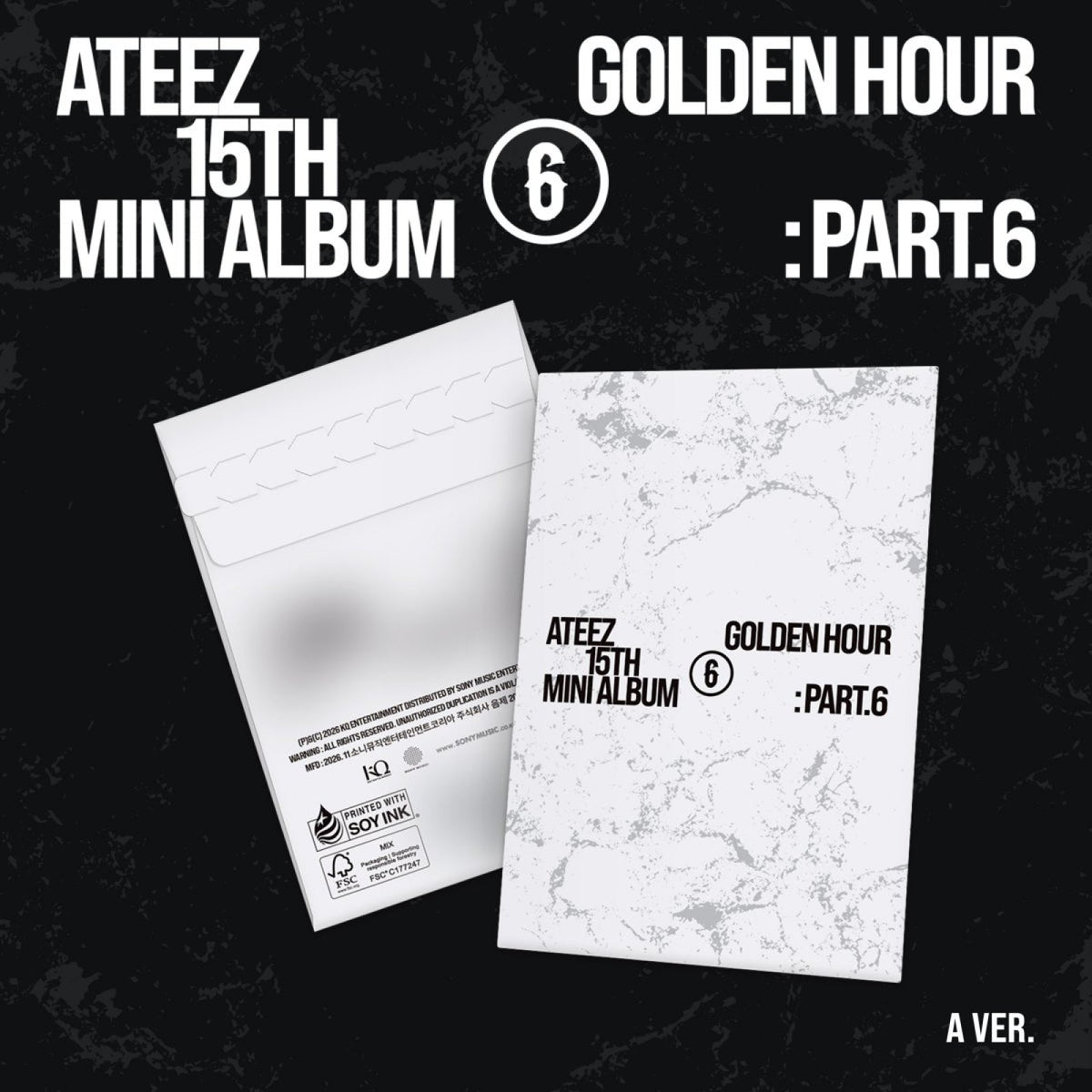ATEEZ ATEEZ - GOLDEN HOUR : Part.6 - Mini Album (POCAALBUM) (A Ver.)