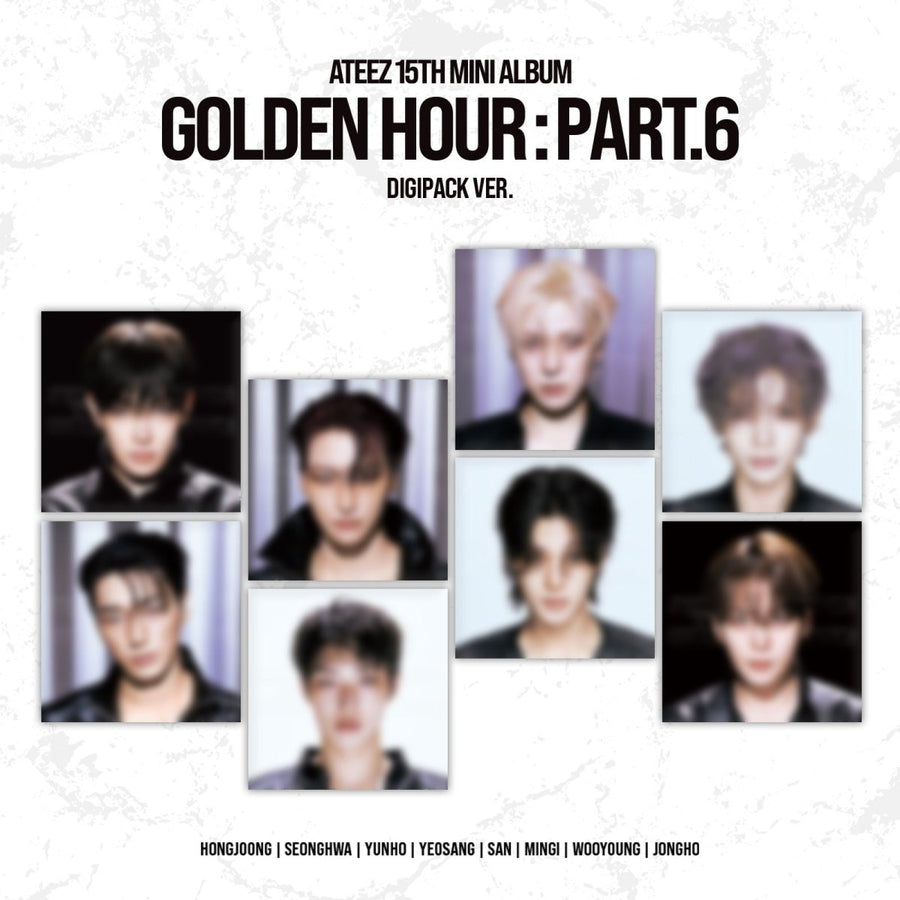 ATEEZ - GOLDEN HOUR : Part.6 - Digipack Ver. - Mini Album
