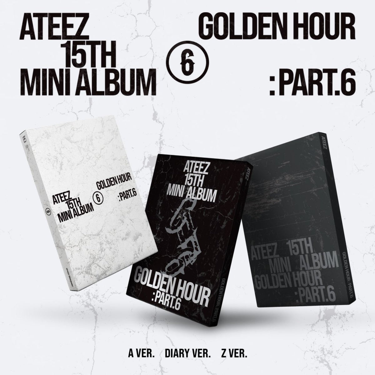 ATEEZ ATEEZ - GOLDEN HOUR : Part.6 - Mini Album (3-Album Set)