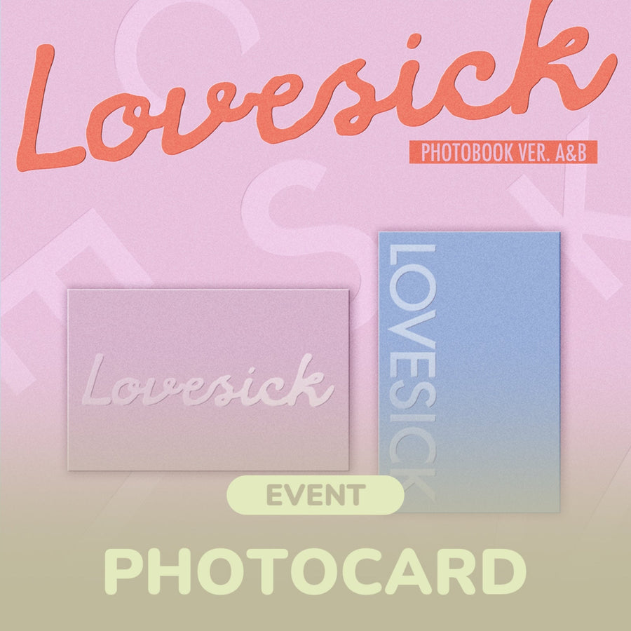 CHAERYEONG - Lovesick - Photobook Ver. - Single Album