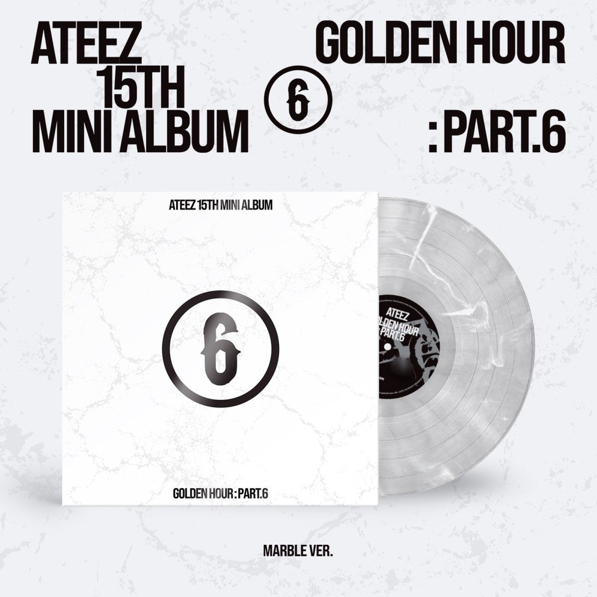 ATEEZ ATEEZ - GOLDEN HOUR : Part.6 - Marble Ver. - Mini Album