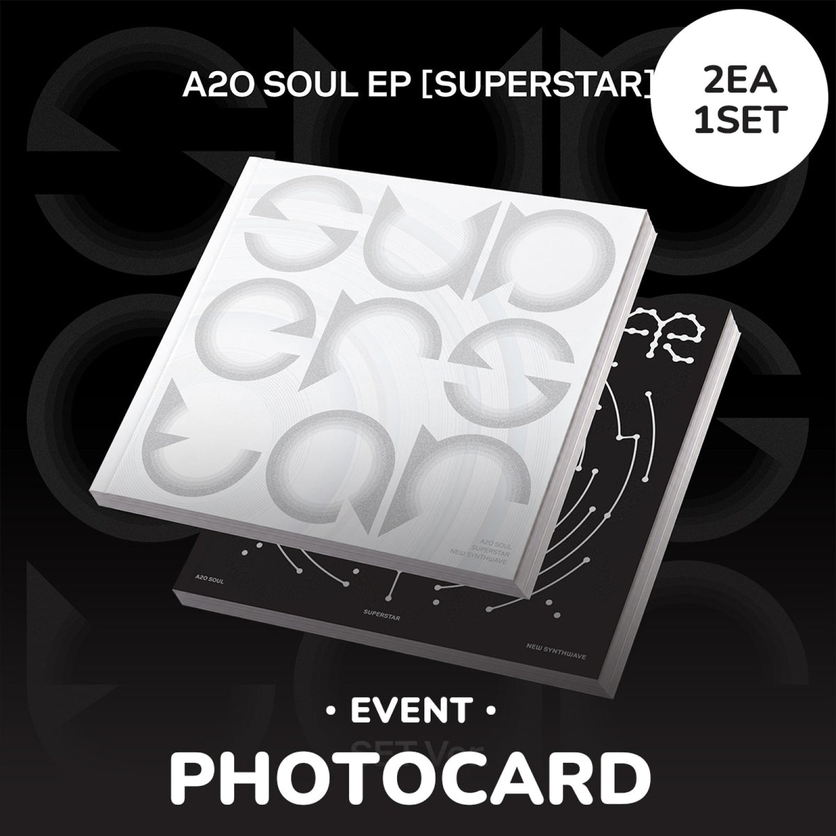 A2O SOUL A2O SOUL - SUPERSTAR - 2-Album Set (SOUL Ver. / CONSTELLATION Ver.) - EP Album