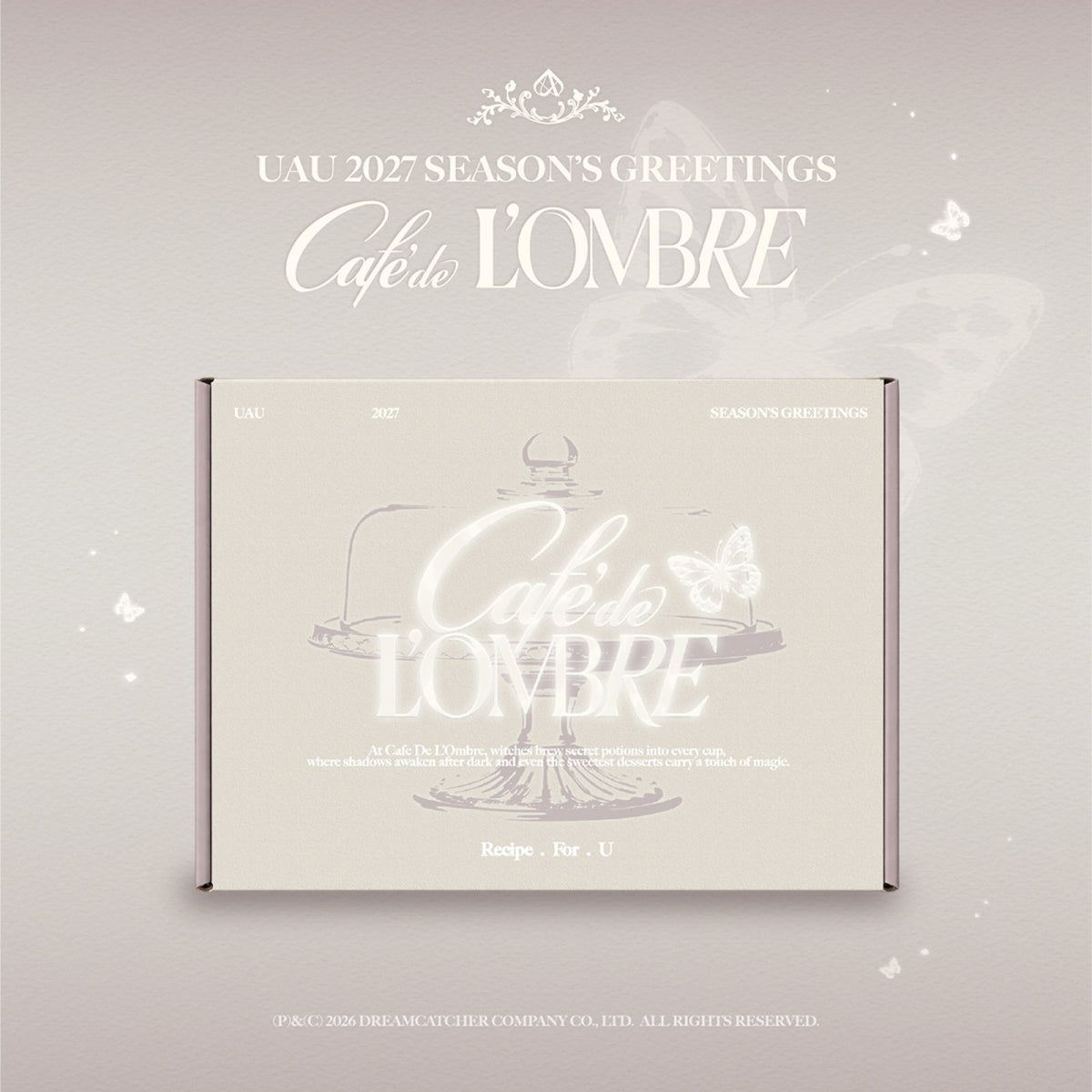 UAU UAU - 2027 Season's Greetings - Cafe De L'Ombre Recipe . For . U - Season's Gree