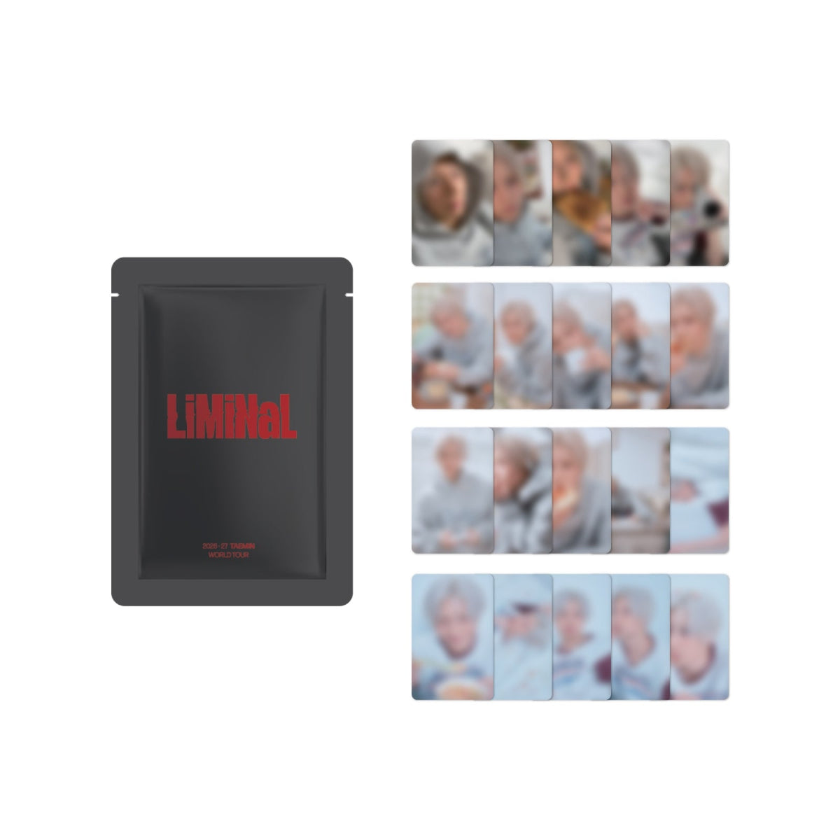 TAEMIN TAEMIN - 18 Random Photocard Pack - LiMiNaL World Tour in Seoul - Official MD