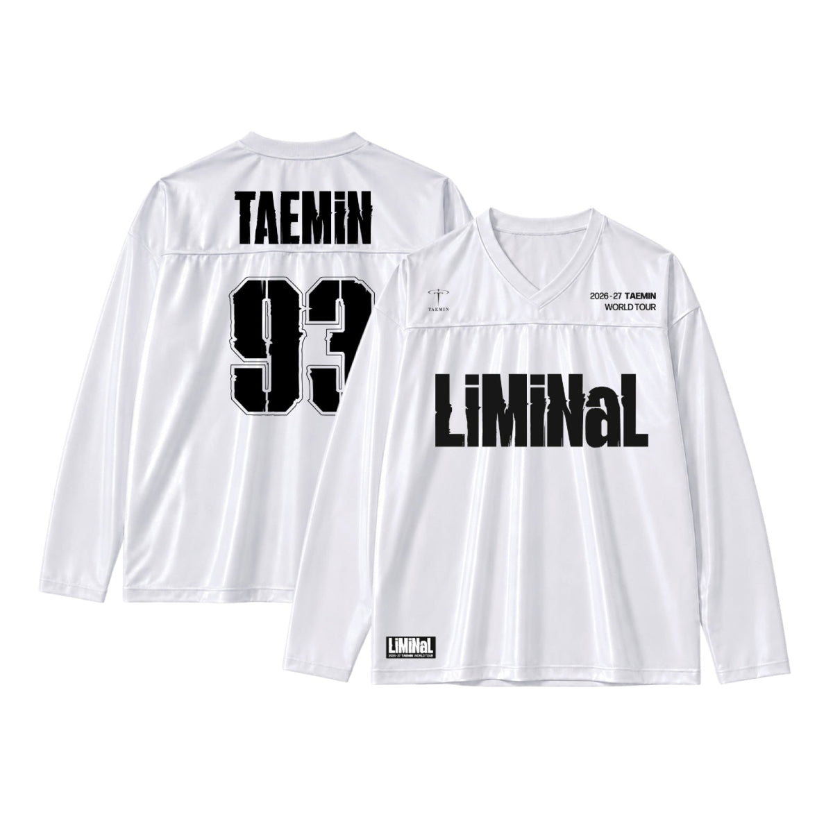 TAEMIN TAEMIN - 15 Jersey T-shirt - 2026-27 World Tour [LiMiNaL] in Seoul - Official MD