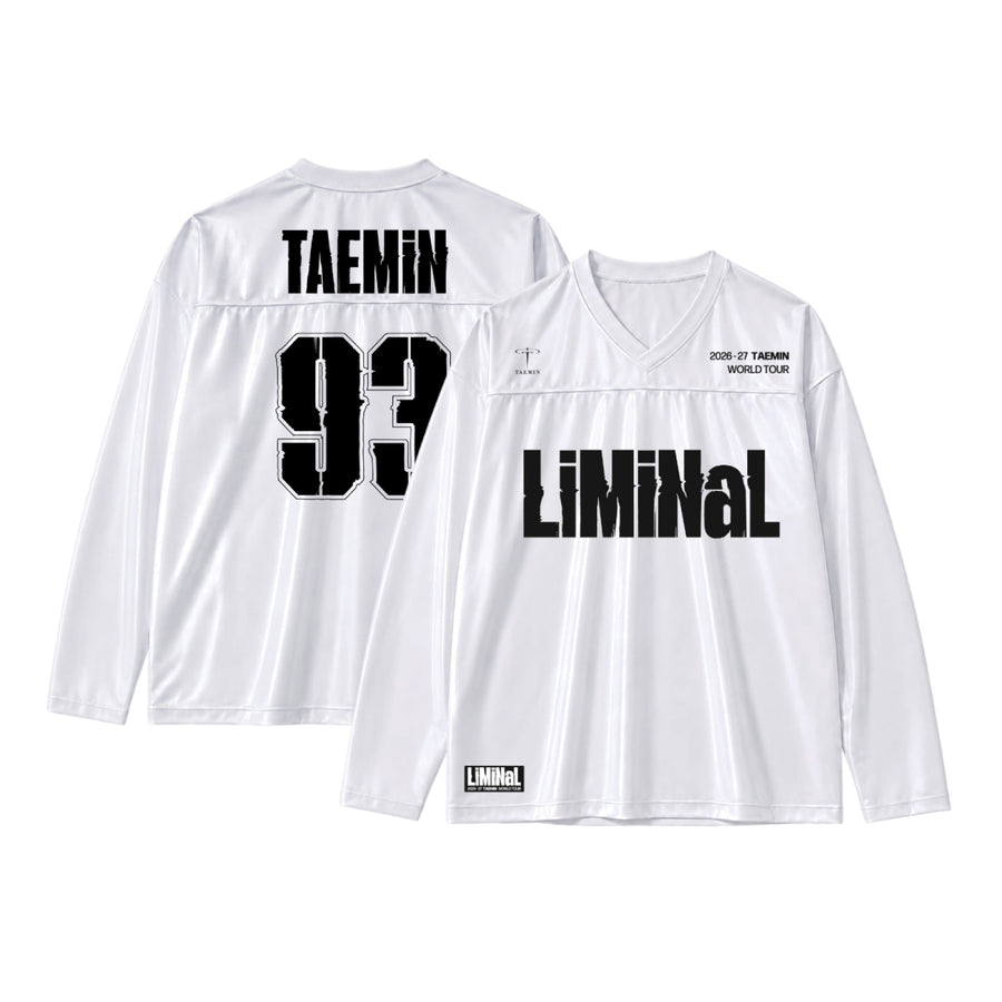 TAEMIN - 15 Jersey T-shirt - 2026-27 World Tour [LiMiNaL] in Seoul - Official MD
