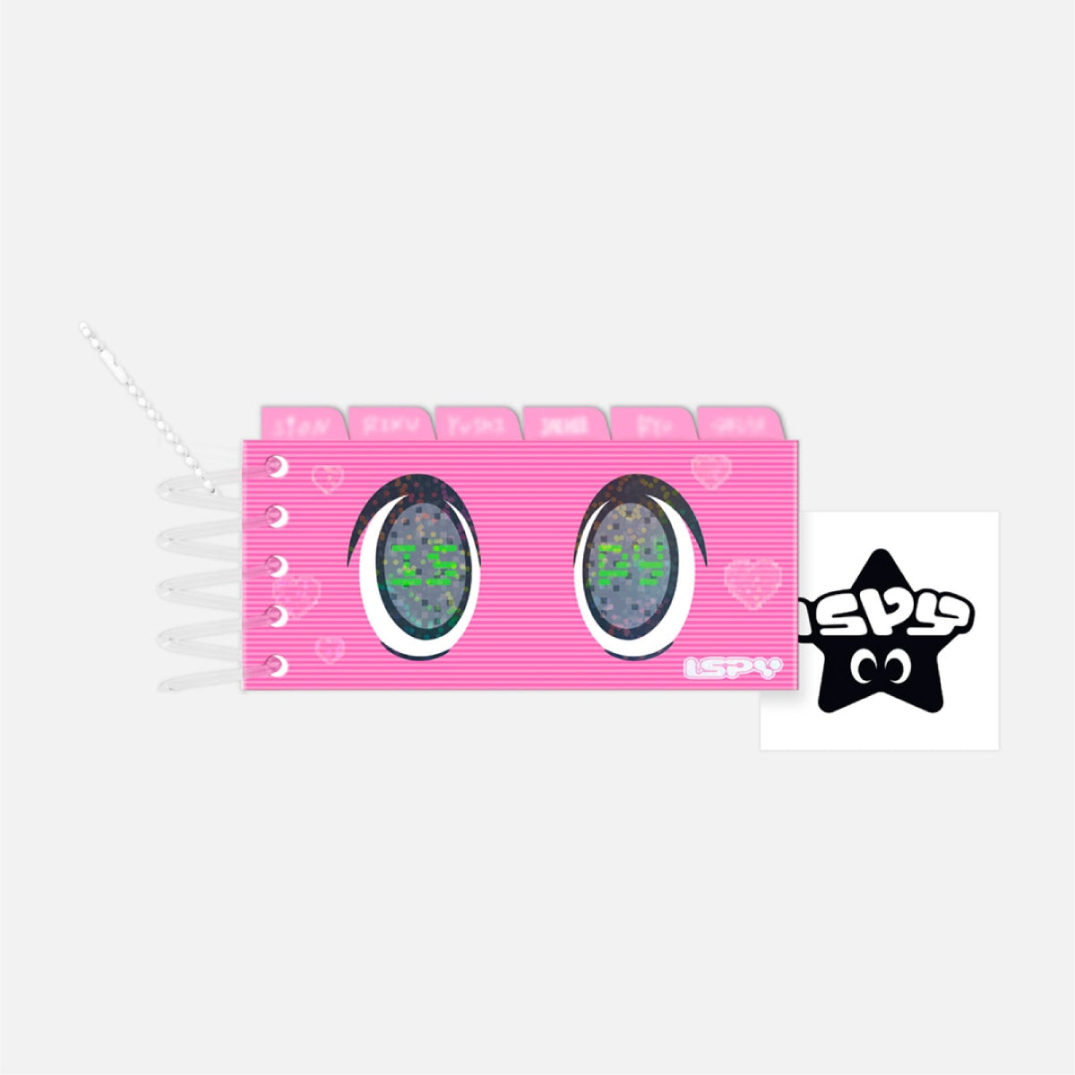 NCT WISH NCT WISH - 19 Photo Binder Keyring Set - POP UP [WISH LAND] - Official MD