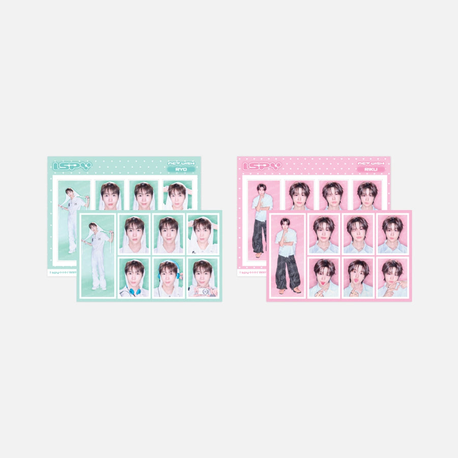 NCT WISH - 07 ID Photo Set - I SPY POP UP [WISH LAND] Version - Official MD