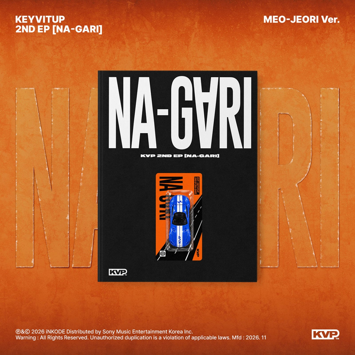 KEYVITUP KEYVITUP - NA-GARI - 2nd EP Album (MEO-JEORI Ver.)