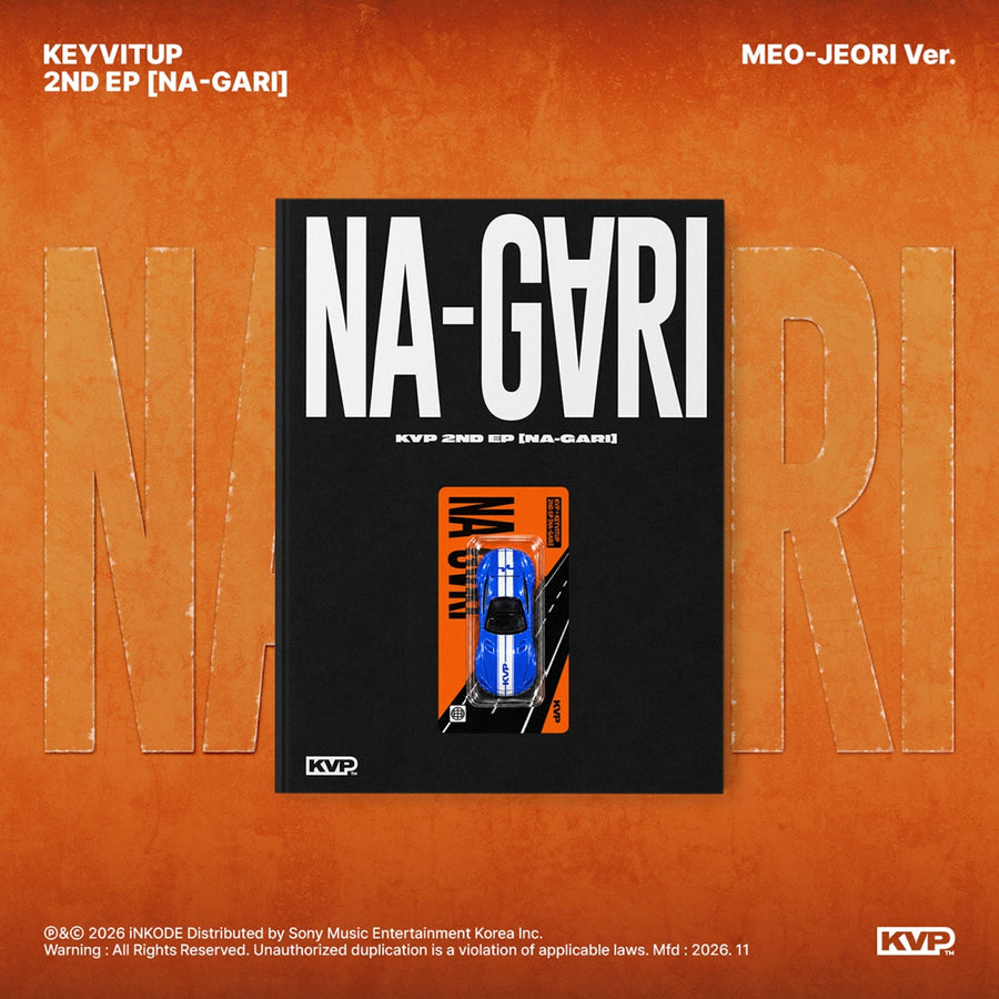KEYVITUP - NA-GARI - 2nd EP Album (MEO-JEORI Ver.)