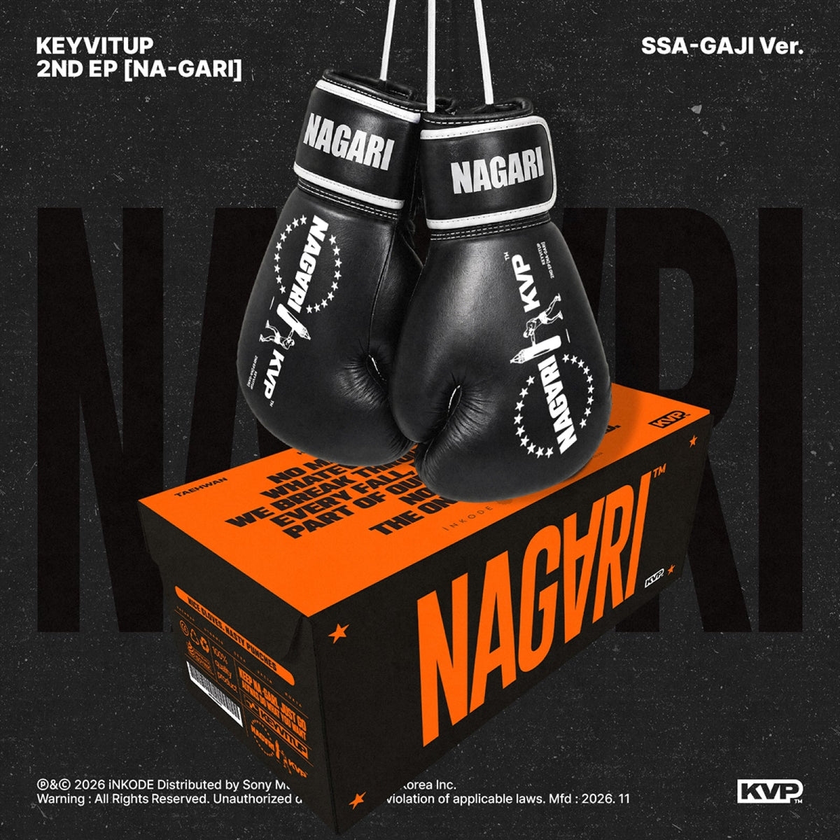 KEYVITUP KEYVITUP - NA-GARI - EP Album (SSA-GAJI Ver.)