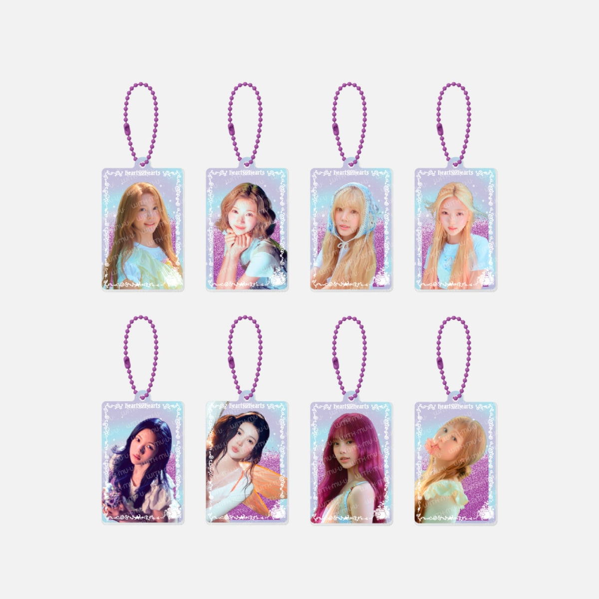 Hearts2Hearts Hearts2Hearts - Random Acrylic Keyring 06 - ICONIC HEART 2026 - MD